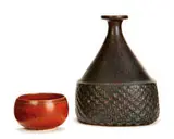 Stig Lindberg, Bowl and vase