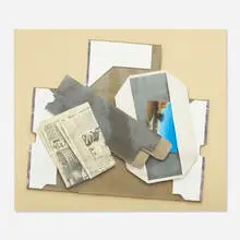 Paul Sarkisian, Untitled (St. Mike's Outlasts), 1979, acrylic on paper