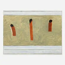 Peter Kinley, Bathers, 1977-78, oil on canvas