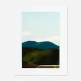 Sarah Supplee, Small Road to Long Lake, 1977, pastel on paper