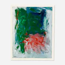 James Hiroshi Suzuki, Untitled, 1960, oil on paper