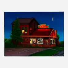 Randall Deihl, Nick’s Nest, 1996, oil on masonite