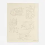 Carl Holty, Untitled, 1933, graphite on paper