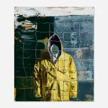 George Fischer, Protection, oil on canvas