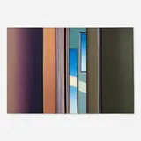 Lisa Parker Hyatt, Two Blues, 1979-80, oil on canvas