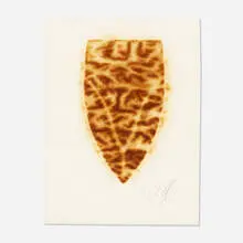 Willie Cole, Untitled, 2005, scorch on vellum