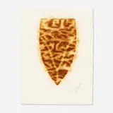 Willie Cole, Untitled, 2005, scorch on vellum