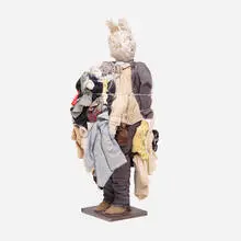 Kathryn Spence, Untitled (Figure), 1996-97, fabric, doll clothes