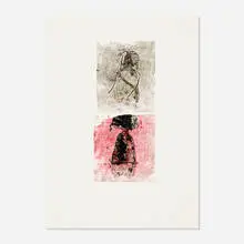 Hannelore Baron, Untitled, 1978, monoprint in colors