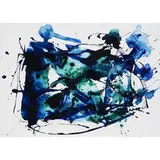 untitled by Sam Francis, 1980, watercolor and gouache on paper, sold Dec 2009