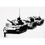 Golf Sale by Banksy, 2004, screenprint on paper, sold Dec 2009