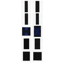 Ad Reinhardt, Suite of Ten Screenprints, 1966, screenprint on paper including artist's title sheet