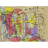 George Condo, Reclining Nude Forms (State II)