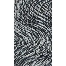 Wavy Lines (Grey) by Sol LeWitt, 1995, screenprint on paper, sold Dec 2009