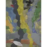 John Seery, Mingus Banner, 1970, acrylic on canvas