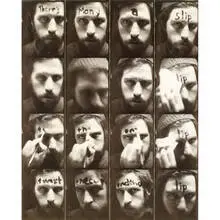 Jared Bark, There's Many a Slip, 1975, photostrip collage