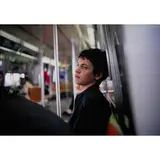 Simon on the Subway, N.Y. by Nan Goldin, 1998, cibachrome print, sold Dec 2009
