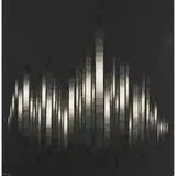 Hannes Beckmann, Vertical Accents, 1962, oil on board