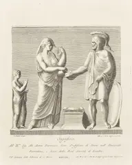 Antonio Maria, Five Plates, from Antiche Statue Greche e Romane, c. 1740, A group of 5 engravings on wove paper