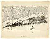 Lyonel Feininger, Der Eilzug