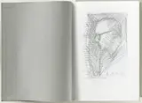 Gerhard Richter, Selbstporträt“ in: „Gerhard Richter. Text. Schriften und Interviews, 1993, Bleistift auf Papier, eingebunden in Buch in Schuber