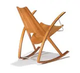 Leon Mayer, Rocking chair, c. 1970, Studio