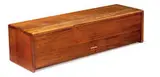 Gerald McCabe, Bench with hidden compartment, c. 1965, Orange Crate Modern