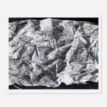 Map #1, 1996 by Abelardo Morell, 1996, gelatin silver print, sold Oct 2020