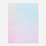 Michael Staniak, Blue to Purple Gradient, 2013, casting compound and acrylic on board with steel frame