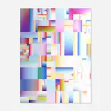 Rafaël Rozendaal, Into Time 13 08 20, 2013, lenticular print