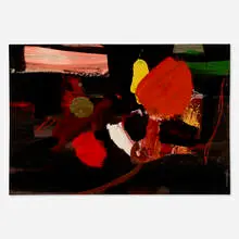 Robert S. Neuman, Black Painting No. 2, 1955, oil on linen