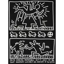 Keith Haring Drawings poster by Keith Haring, 1982, offset print on paper, sold Sep 2009