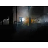 Production Still (Man in Woods #2) by Gregory Crewdson, 2003, digital chromogenic print, sold Sep 2009