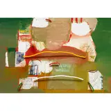 Joseph Stabilito, Hallows, 1993, acrylic on canvas with collage