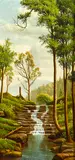 Levi Wells Prentice, A gentle woodland waterfall