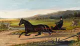 Henry Herman Cross, The Trotter Pancoast, oil on canvas