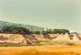 Jean-Pierre Stauffer, Carriere près de Martigues, oil on canvas