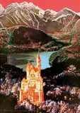 Neuschwanstein by Andy Warhol, 1987, Farbserigraphie auf leichtem Karton, sold Nov 2019
