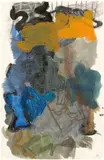 Per Kirkeby, Ohne Titel, 1989, Gouache, Pastell, Kohle, Bleistift und Tusche auf Bütten