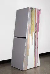 Thomas Scheibitz, Ohne Titel, 2006, MDF und Holz, mit Vinyl und Lack bemalt