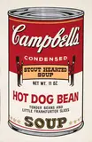 Andy Warhol, Campbell's Soup II (Hot Dog Bean), 1969, Screenprint