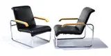 Marcel Breuer, Pair of lounge chairs