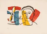 Elmyr de Hory, Untitled (Leger), c. 1972, Lithograph