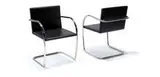 Ludwig Mies van der Rohe, Pair of chairs