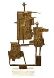 Abbott Lawrence Pattison, Acrobats, c. 1960, Bronze