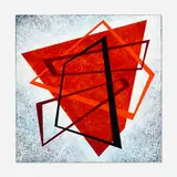 Dwinell Grant, Quinaryquad, 1978, acrylic on board