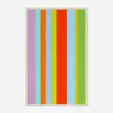 Josef Zenk, Lines, oil on canvas