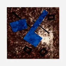 Dwinell Grant, Brown Study, 1978, acrylic on board