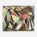 Joseph Meierhans, Untitled, charcoal and pastel on paper