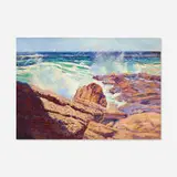 William Starkweather, The Sea at Bermuda, 1910, oil on paper